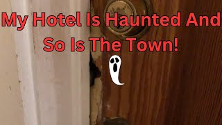 I Stayed In A Haunted Hotel With Paranormal Sightings! #ghost #paranormal #spooky