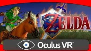 Legend of Zelda: Ocarina of Time Oculus Rift in First Person (Chadtronic Reupload)