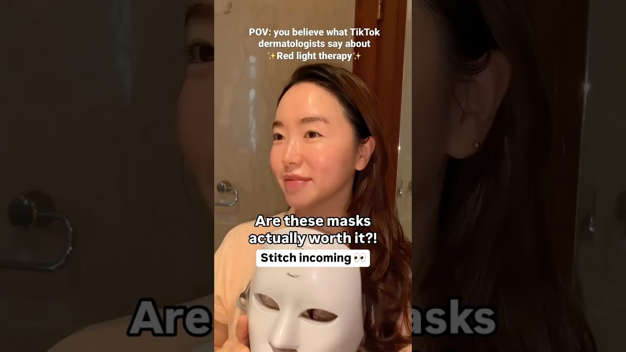 THE TRUTH ABOUT RED LIGHT THERAPY MASKS! Do They Work for Tightening Loose Sagging Skin on Face?
