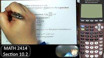 Calculus 2 - Module 3 - Section 10.2