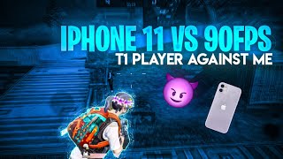 90 FPS PLAYER CHALLENGED ME FOR 1V1 TDM | IPHONE 11 VS 90FPS 🔥 | 90FPS TDM 🔥 | BGMI screenshot 5