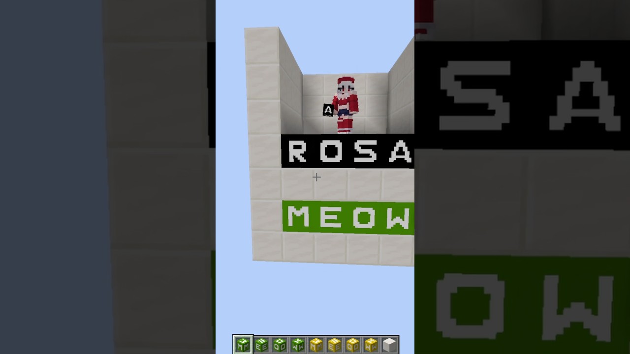 QUIEN DEBERÍA REGALARTE ROSA? #nabi #minecraft #shorts