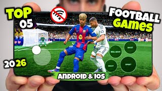 TOP 05 Best FOOTBALL Games For Android & IOS Offline In 2025 | High GRAPHICS GAMES (Offline/ Online) screenshot 4