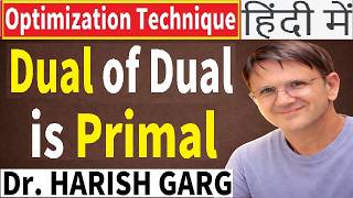 Dual of Dual is Primal