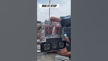 Mini dj setup #shortsviral #terending #djsetup #minidj #viralvideo #sound #citysoundofficial