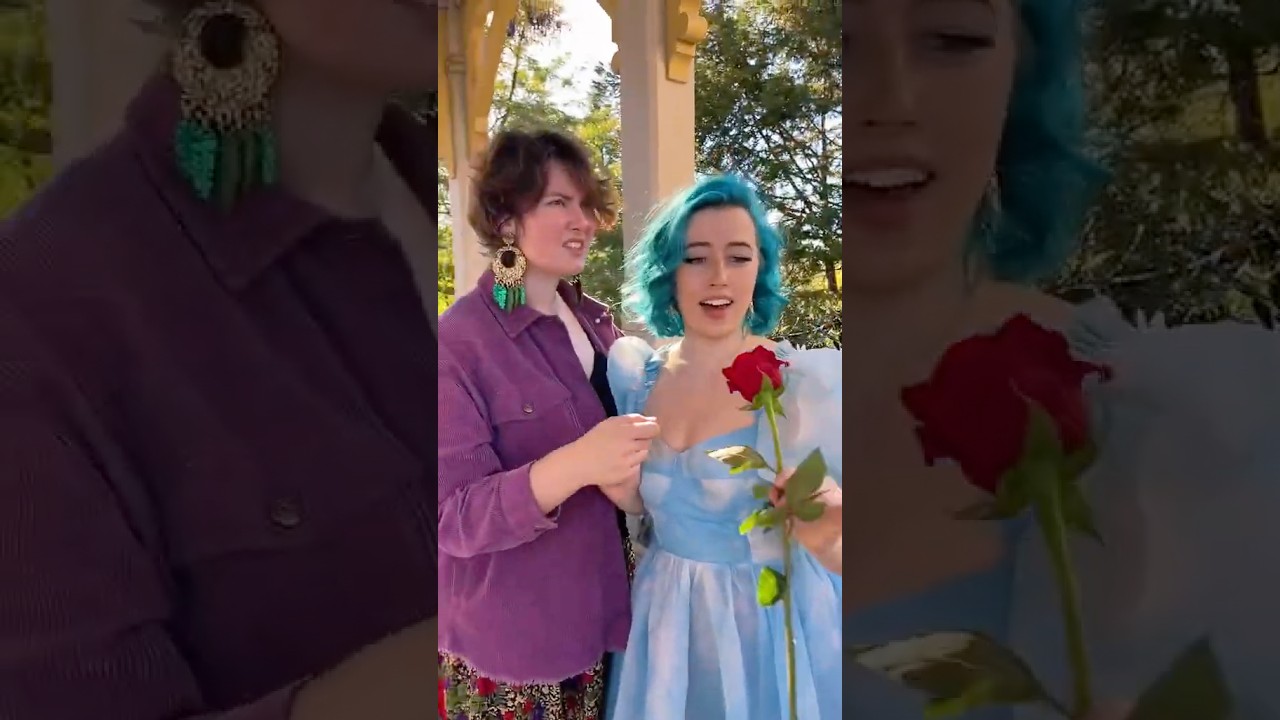 Recreating my favorite scene from Enchanted with my friends in Central Park!