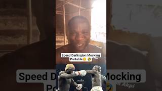 Speed Darlington Mock Portable for Losing to Carterefe 🤣😂 #carterefe #speed #portable #trending