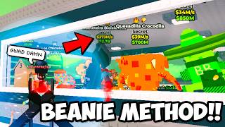 I STOLE INSANE SECRET BRAINROTS WITH BEANIE METHOD... (Roblox)