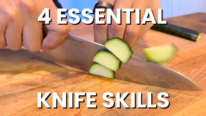 Knife Skills - How to hold a Knife - KendellKreations