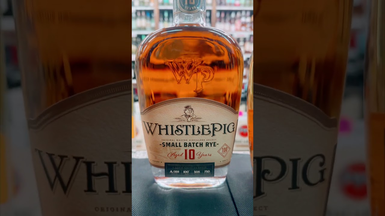 Vermont’s finest! Whistle Pig Rye
