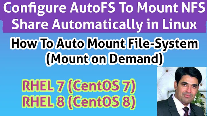 Configure AutoFS To Auto Mount The File-System (NFS Share) in Linux (RHEL 7) | On Demand Mounting