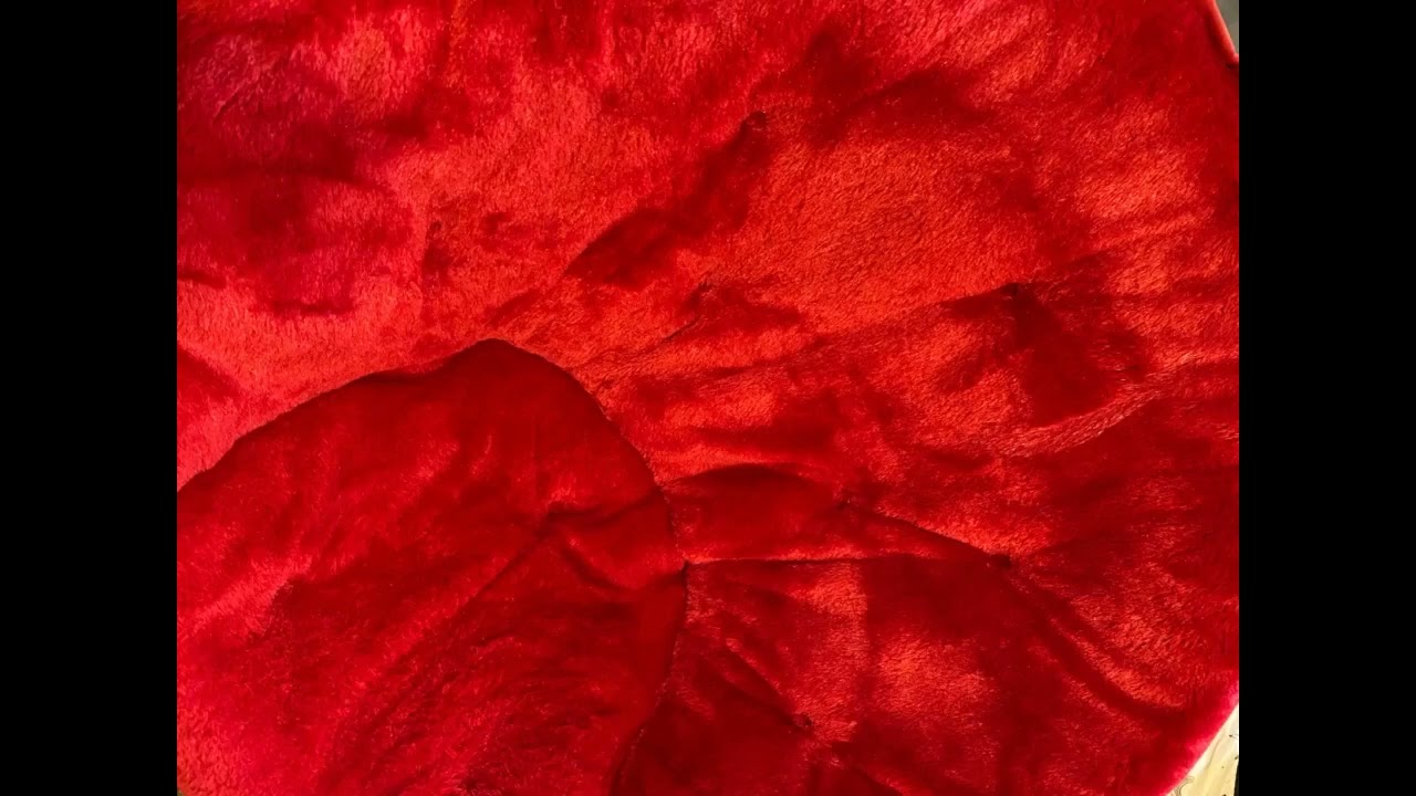 Urban Shop Super Soft Faux Fur Saucer Chair With Folding Metal Frame, Black 