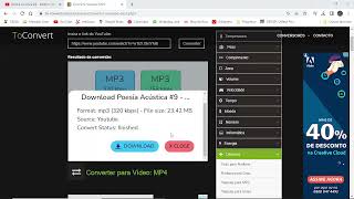 Converter vídeo do YouTube em MP3 screenshot 4
