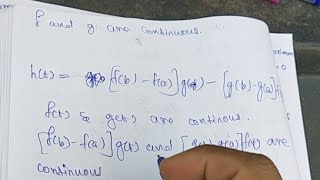 Real Analysis 1 | generalized mean value theorem | most important