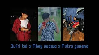 ungke so bahagia -lirik- Jufri toi x Rhey suawa x putra gunena 2k21