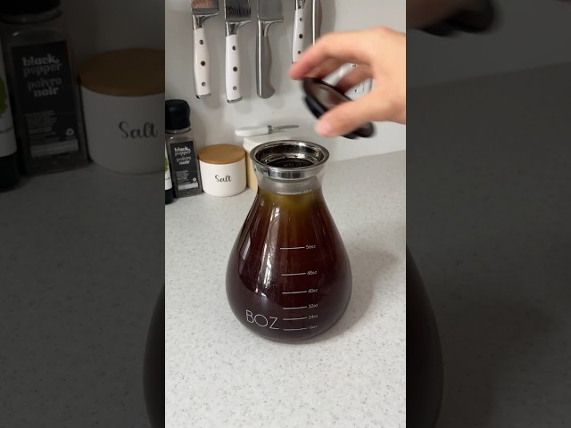make cold brew with me [ASMR] #asmr