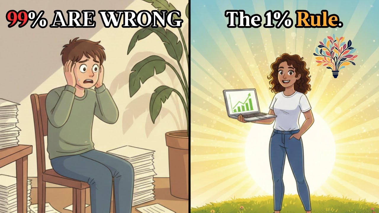 99% Stay Broke… The 1% Rule That Made Them Rich (Psychology Explained)