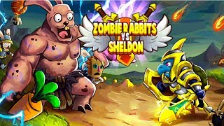 Zombie Rabbits vs Sheldon Android Zombie Defense Games ᴴᴰ screenshot 5