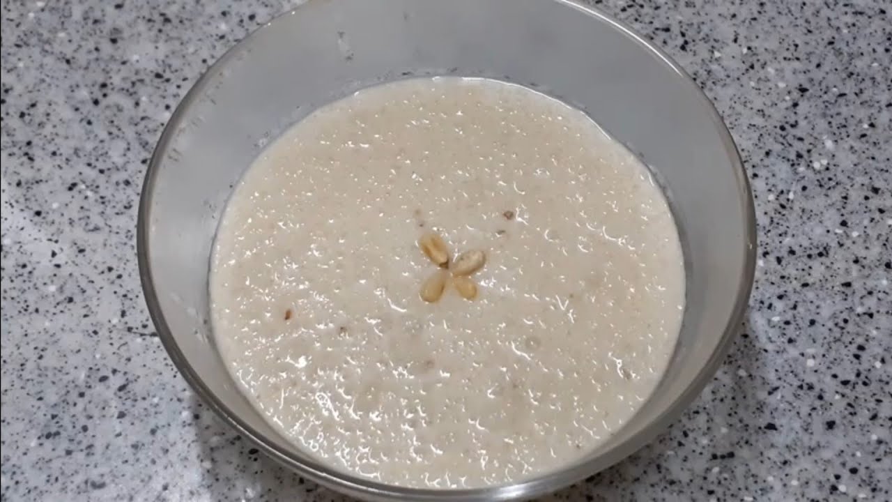 잣죽 만들기 / Korean food, Pine Nut Rice Porridge YouTube