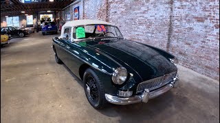 1963 MGB MK I Walkaround & Cold Start at McGinty Motorcars