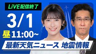 ウェザーニュースの配信のサムネイル画像