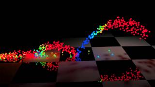 A quick test of the particle info node screenshot 4