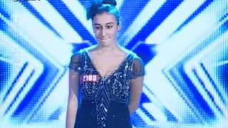X Factor Albania - 22 Janar 2012 - Elisa Fejzullahu
