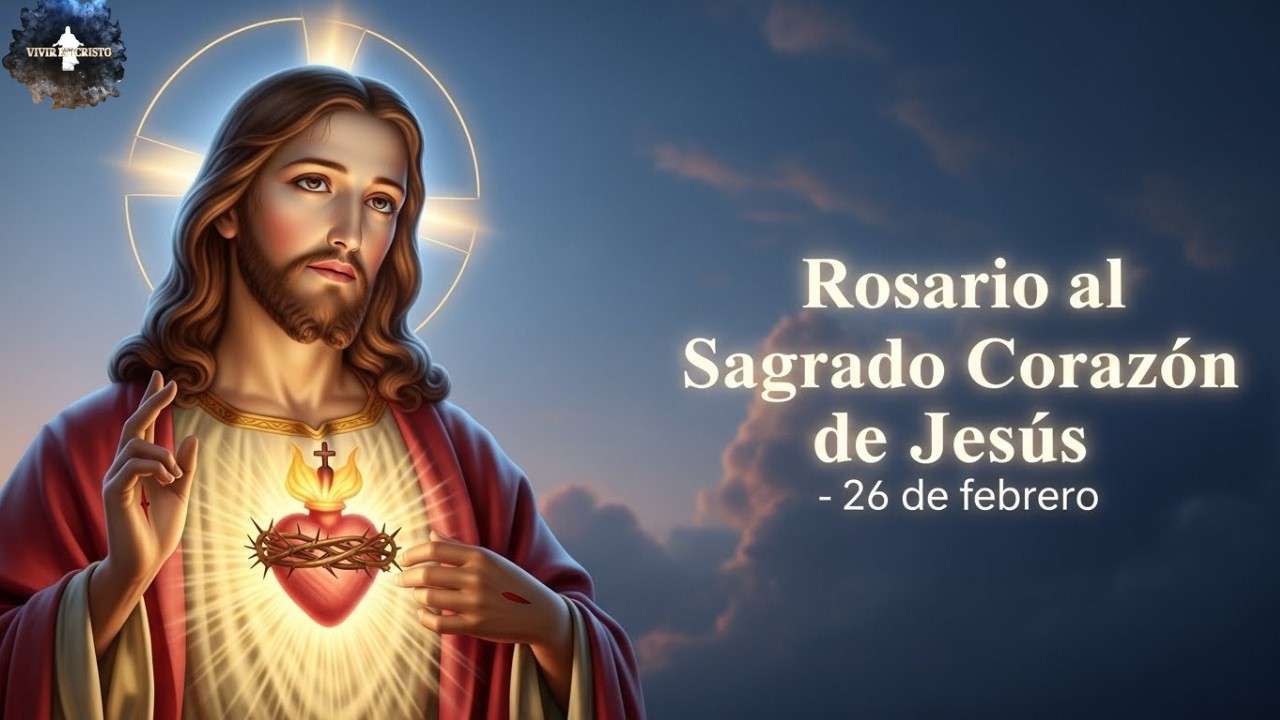 EL REFUGIO SEGURO 🙏✨ Rosario al Sagrado Corazón en tiempos difíciles. 26 de febrero