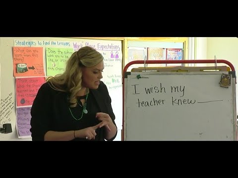 "I wish my teacher knew _________"