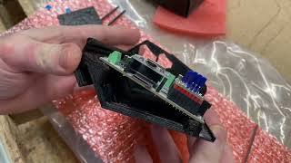 LowRider v3 CNC: new Jackpot board getting its heat sinks installed - super satisfying