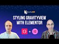 GravityView Widget for Elementor: Pixel perfect styling for your web apps in minutes without code