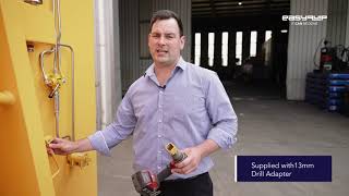 Easyquip Manual Hydraulic Hook Lift Bin Lids