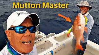 Deep Dropping Mutton Snapper with a Florida Keys Legend