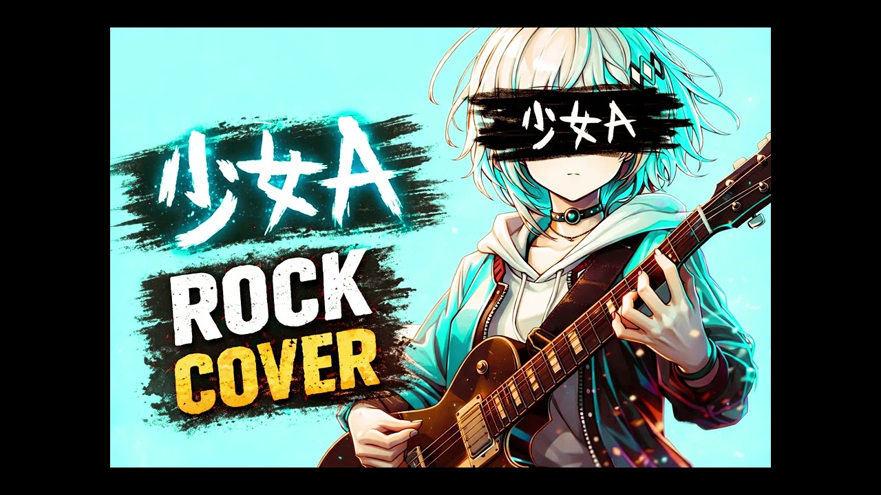 【少女A】ROCKカバー　バンドサウンドがめちゃくちゃエモい！！