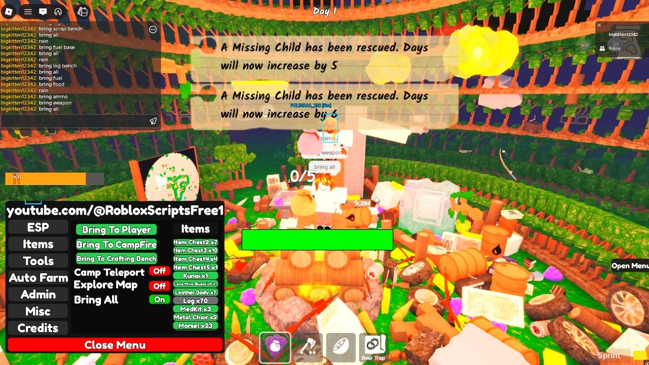 BEST 99 Nights In The Forest Script Roblox Script