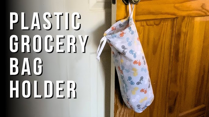 DIY Plastic Grocery Bag Organizer (Beginner Sewing Project)