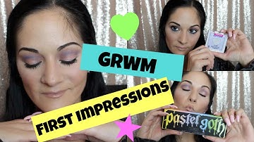 GRWM - TALK THROUGH - FIRST IMPRESSIONS