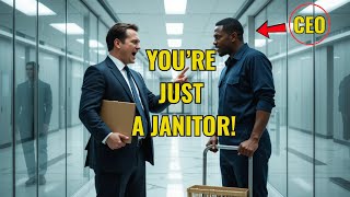Racist Boss Fires Black Janitor, Regrets It When He’s Revealed as CEO
