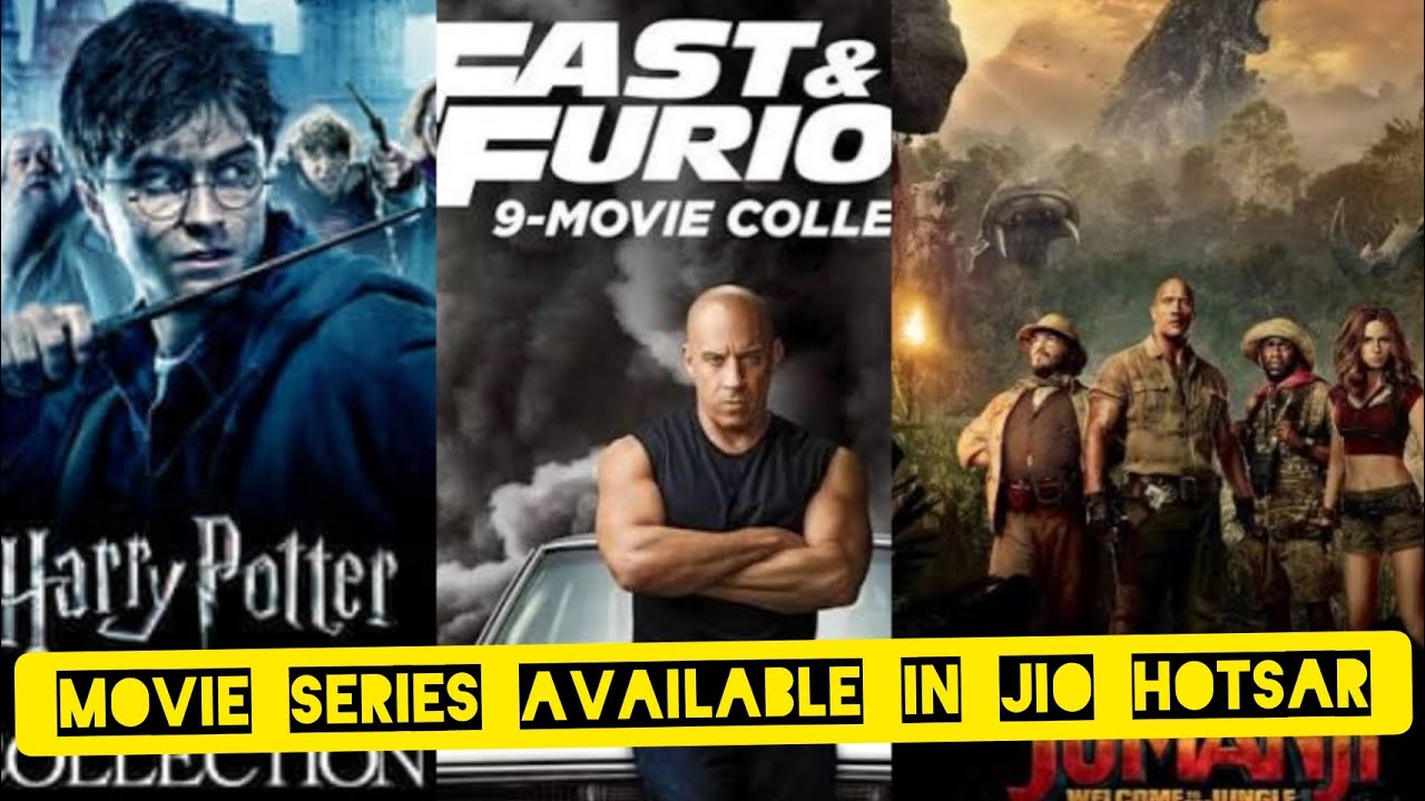 BEST MOVIE SERIES AVAILABLE IN JIO HOTSAR 
