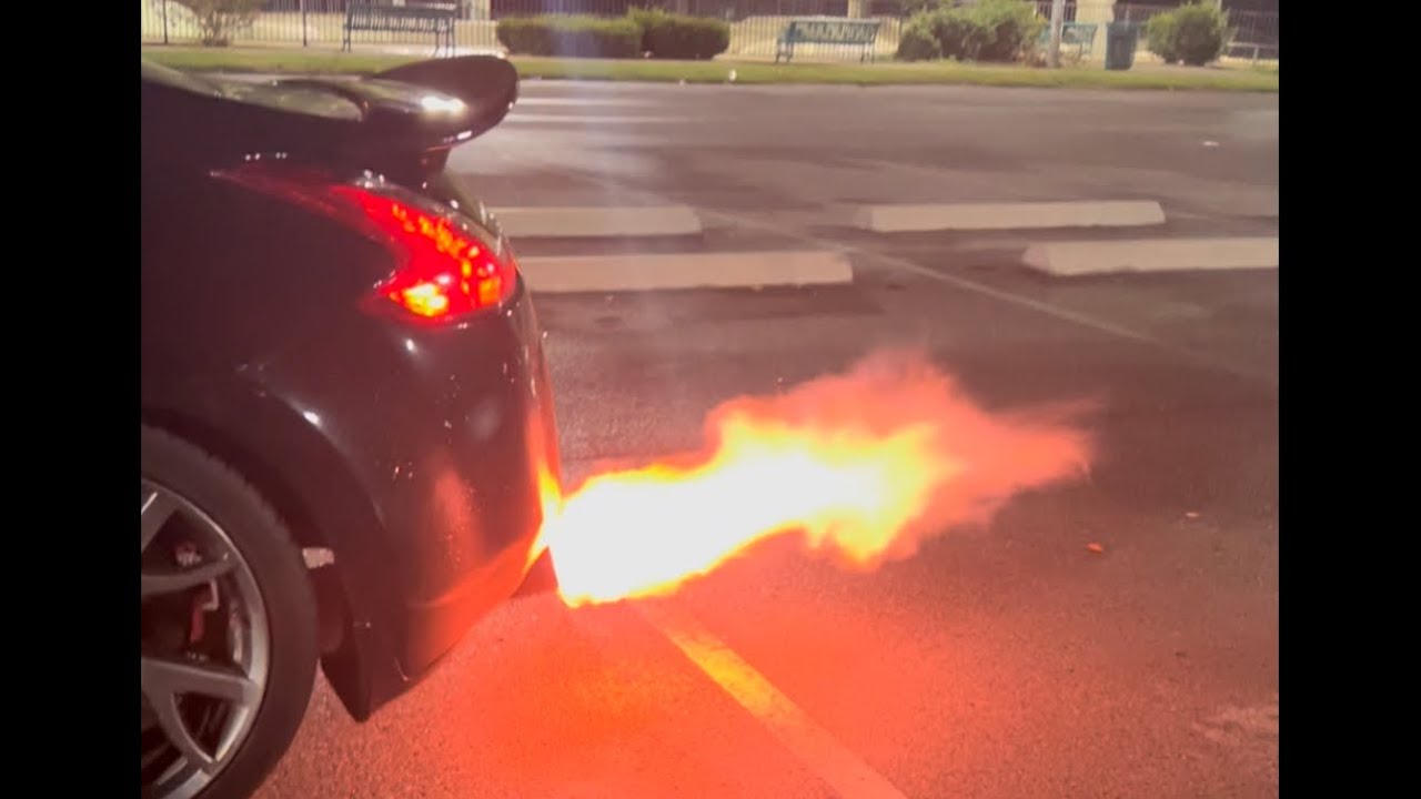370z After Flame Paste!!!! YouTube