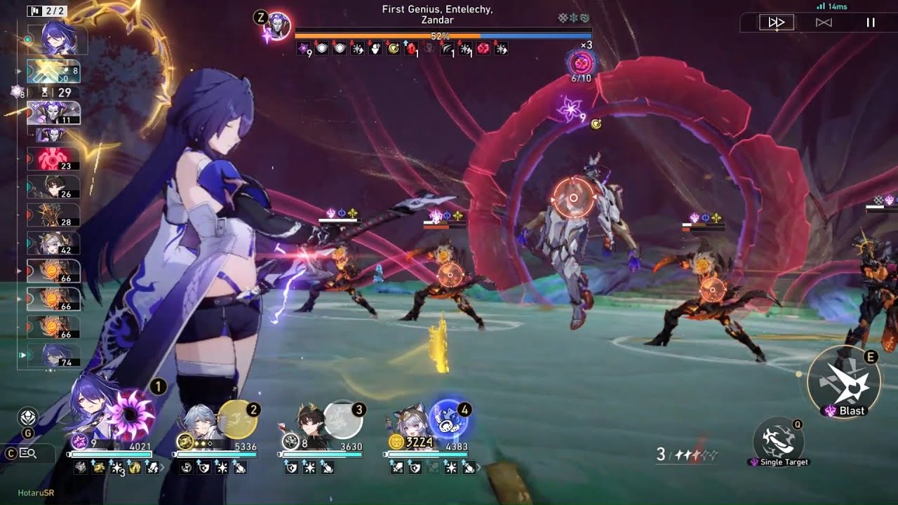 Acheron Sunday Dan Heng PT Cipher zero cycle Lygus Memory of Chaos 3.5