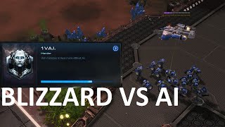 BLIZZARD AI VS CUSTOM BOT - SC2 AI