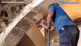 Limpieza De Arco De Piedra Con Sistema Ibix