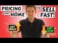 Pricing Your Home to SELL!
