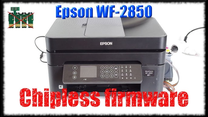 Epson WF-2860 WF-2865 WF-2880 WF-2885 avec le système d'encrage en continu,  CISS système 