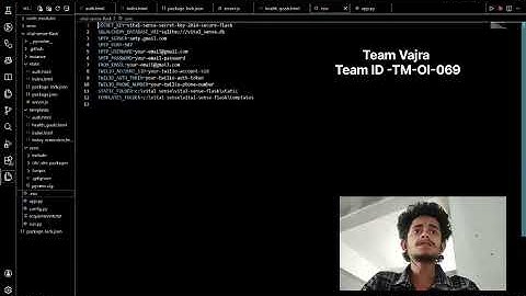 Phase-4 MIND SPRINT HACKATHON (BACKEND USING flask (python) and database (sql lite ) and SMTP server