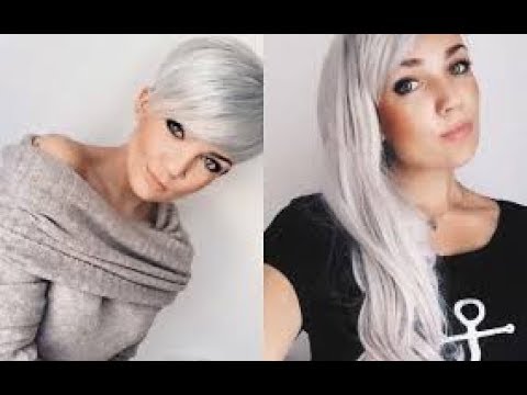 35 idéias de cabelo loiro platinado Platinum Blonde