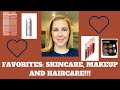 FAVORITES: SKINCARE, MAKEUP AND HAIRCARE!!! #makeupover40