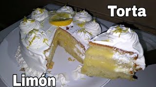 Torta de limón con crema pastelera de LIMÓN / MUY RICO