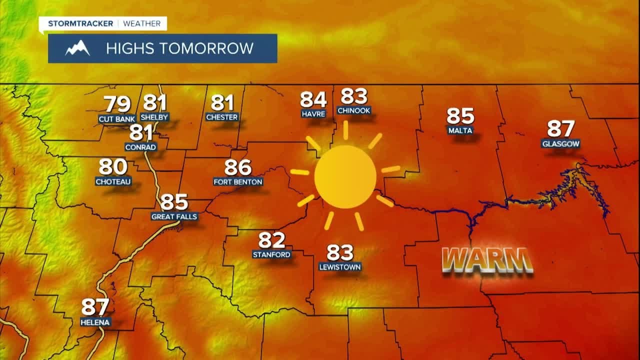 Mainly sunny and storm-free on Thursday - YouTube